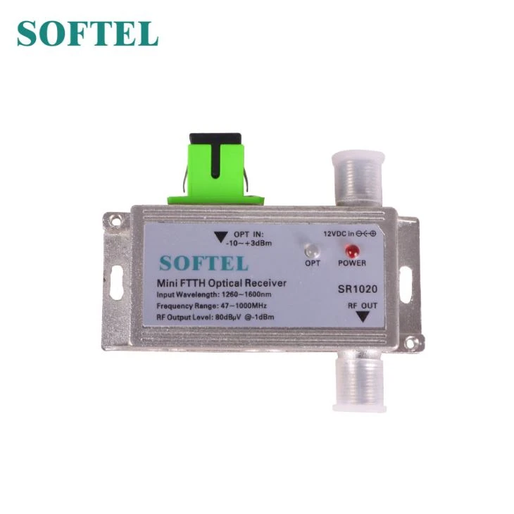 FTTH CATV optisk mottagare med 1550 nm filter