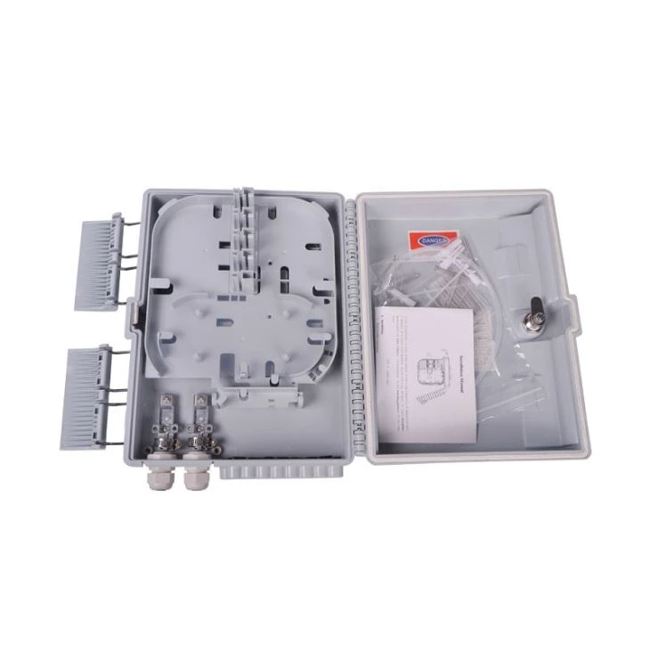 Fiberoptiska splitterboxar utomhus