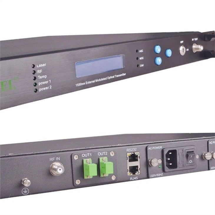 1550nm External Optic Transmitter 2 Outputs