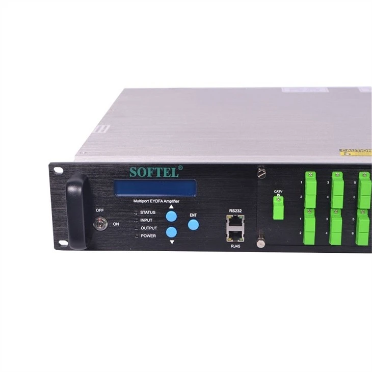 16 Ports EDFA Optical Amplifier