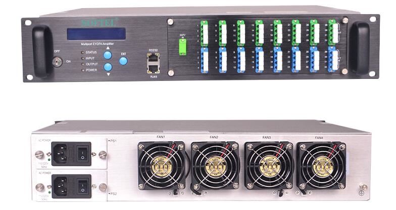 Principen för högeffektiv EDFA optisk fiberförstärkare