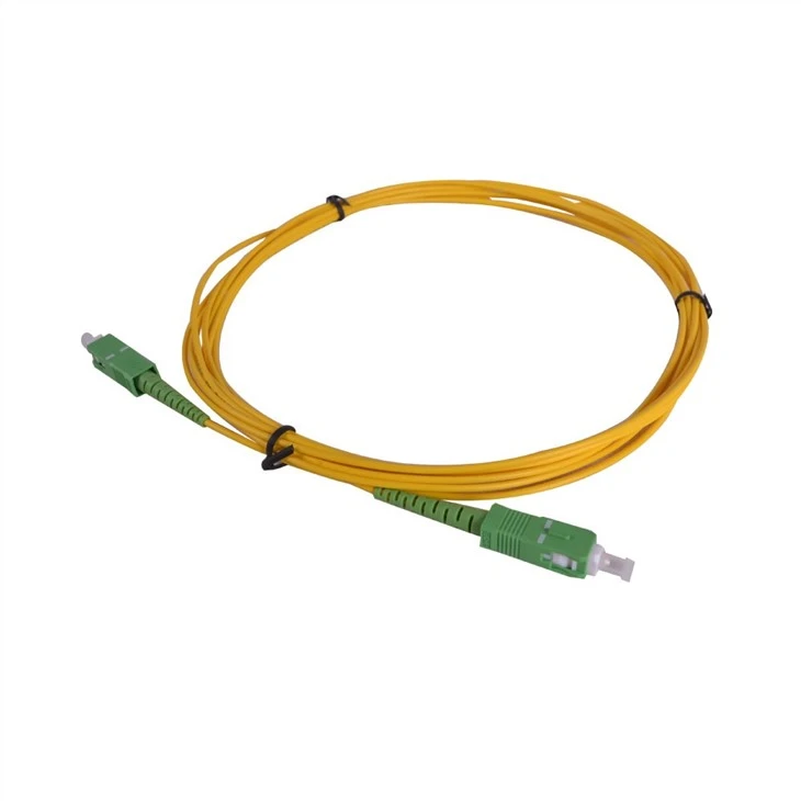 SC/APC Singlemode 3m Simplex Patch Cord