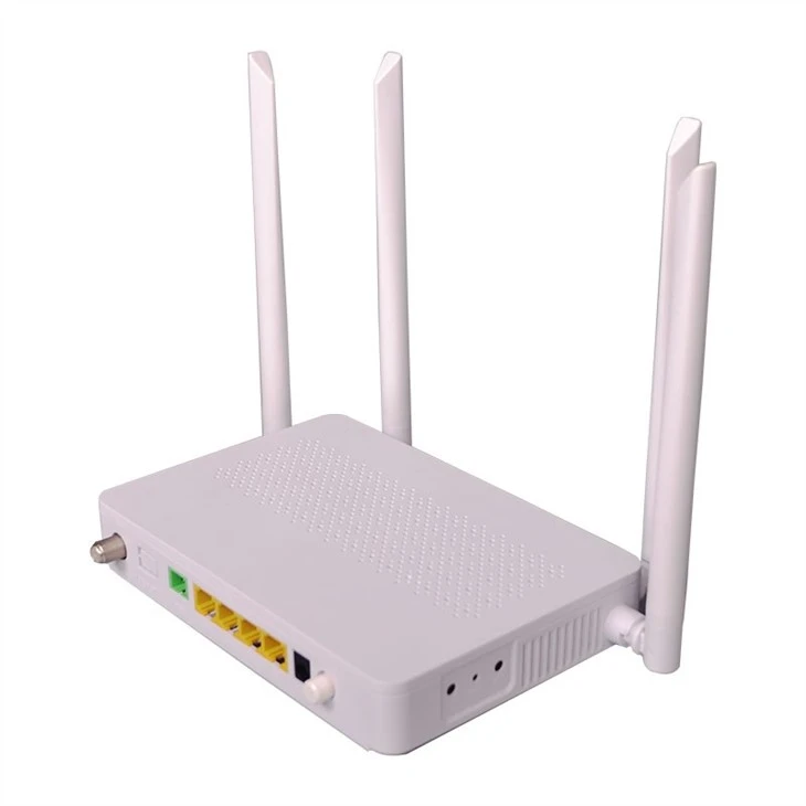 2.4 & 5g Wifi Router Xpon 4ge Catv Onu