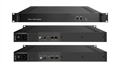 16 i 1 IP till ISDB-T-modulator