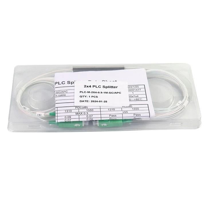 PLC Optical Splitter 2X4