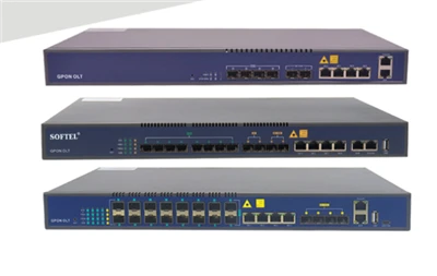 1U 16 portar GPON OLT FTTH