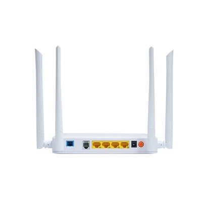 Dual Band Gpon Ont 4 portar 4GE VOIP Wifi5 Fabriksny