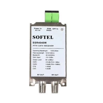 Satellit Mini Fiber Optical Mottagare